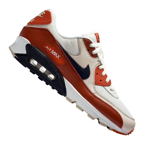 herren nike air max 90 essential rot blau weiß schuhe|air max 90 weiß stoff.